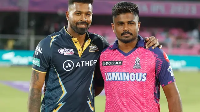 சஞ்சு சாம்சனின் தவறால் சீட்டுக்கட்டுகளை போல சரிந்த ராஜஸ்தான், மாஸ் காட்டிய குஜராத் டைட்டன்ஸ்.