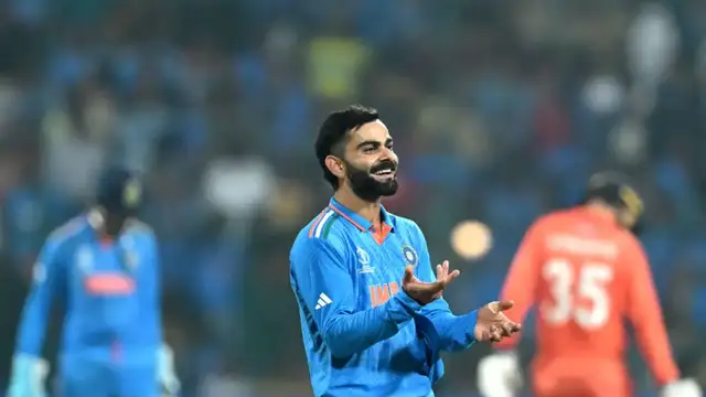 கடைசி விக்கெட்டை வீழ்த்தி வெற்றியை பெற்று தந்த கேப்டன் ரோஹித் ஷர்மா. இந்திய அணிக்கு மற்றுமொரு வெற்றி.