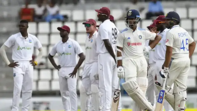“ஆரம்பமே அதிரடியை ஆரம்பித்த ஜெய்ஸ்வால்” IND vs WI முதல் போட்டியில் அற்புதம் நிகழ்த்திய இந்தியா